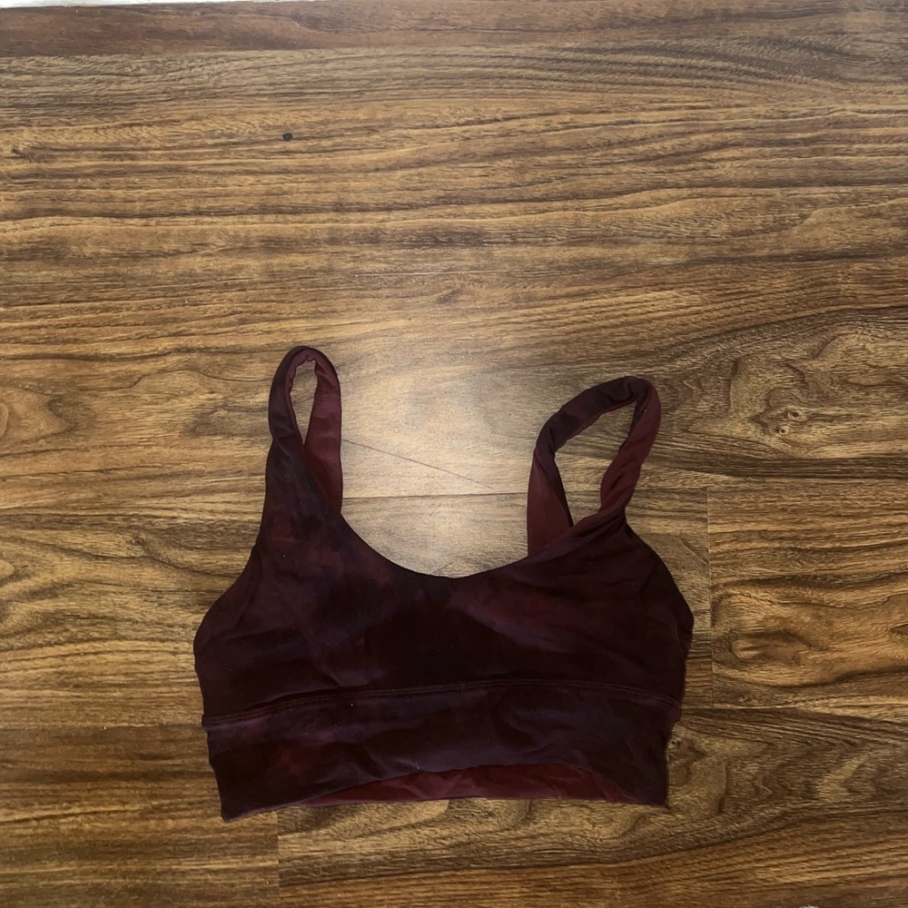 Lululemon Maroon Align Sports Bra